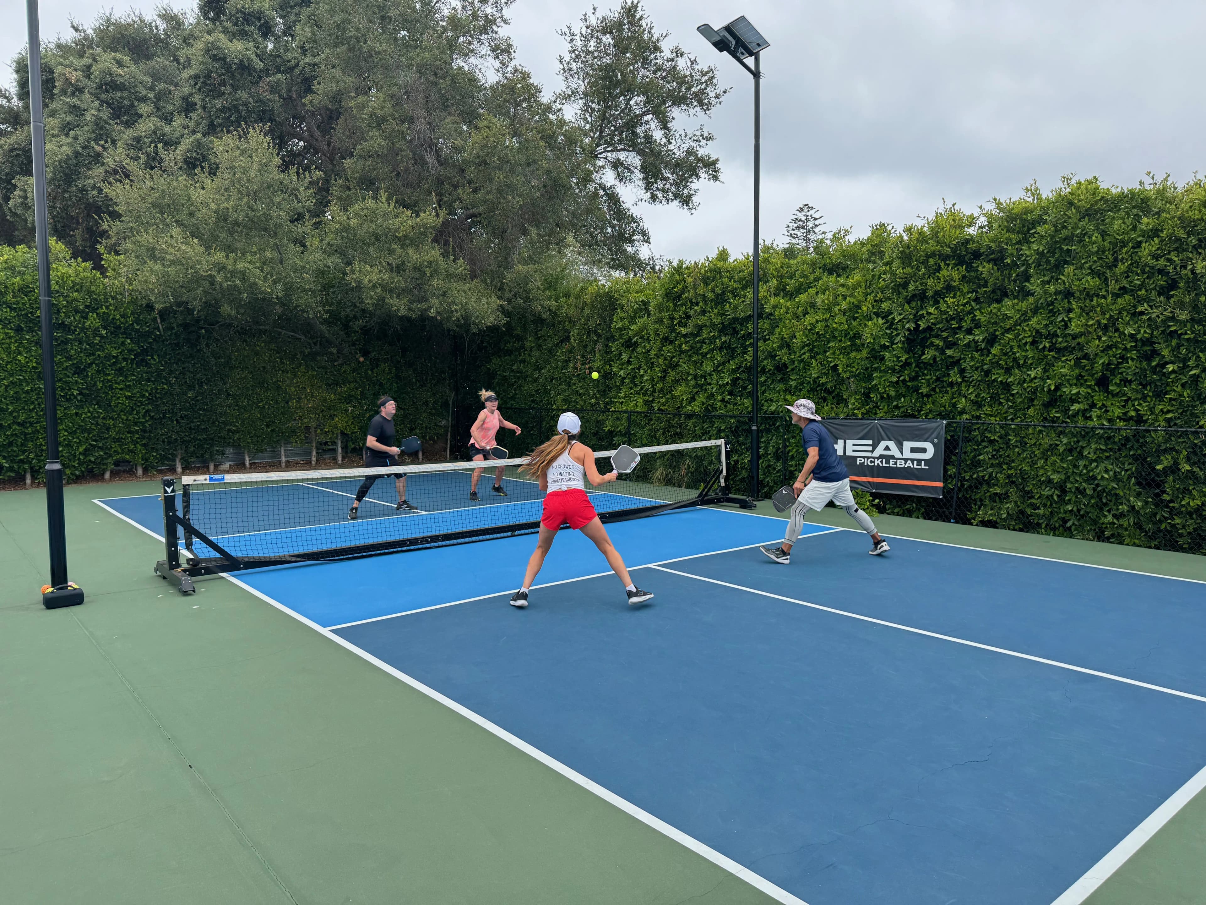 Private pickleball courts ready for hosting memorable games